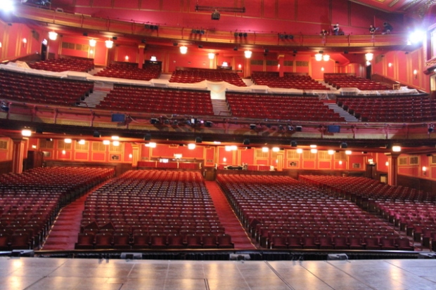 Dominion theatre auditorium from stage